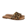 Sandalias planas Porronent VILMA 3117 en leopardo