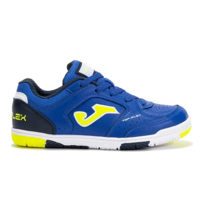 Zapatillas fútbol sala Top Flex Jr 25 indoor en azul para niños