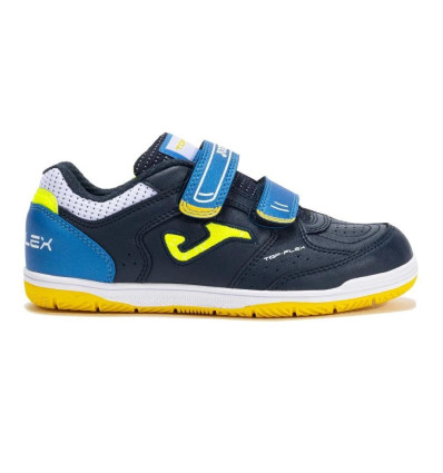 Zapatillas fútbol sala Top Flex Jr 25 en azul marino para niños