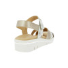 Sandalias con cuña Doctor Cutillas 36149 en beige para mujer