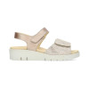 Sandalias con cuña Doctor Cutillas 36104 en beige para mujer