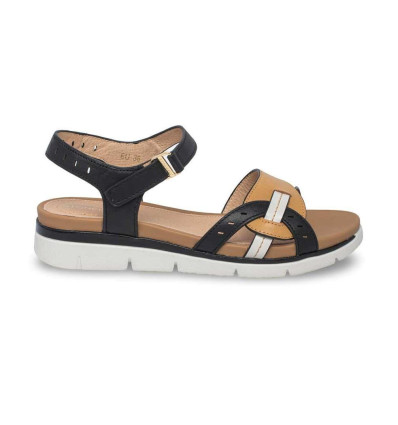 Sandalias con cuña Stonefly PARKY 26 en blanco para mujer