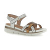 Sandalias con cuña Stonefly PARKY 26 en blanco para mujer