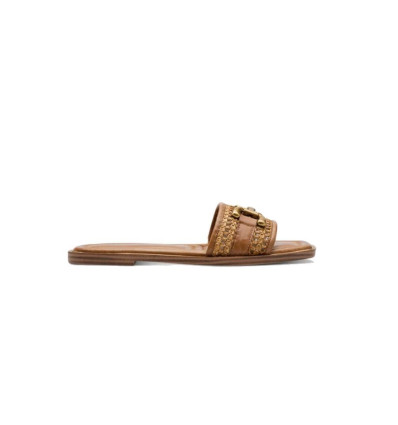 Sandalias planas de pala Tamaris  1-27100-42-305 en cuero