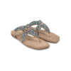 Sandalias planas Alma en Pena V251973 en sand para mujer