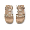 Sandalias con cuña Alma en pena V2551454 en beige