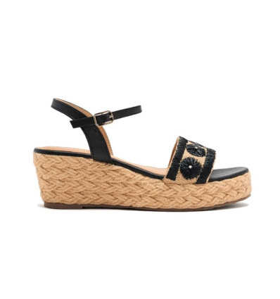 Sandalias con cuña Gioseppo Candia 74863 en negro