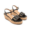 Sandalias con cuña Gioseppo Candia 74863 en negro