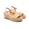 Sandalias con cuña Gioseppo Candia 74863 en natural