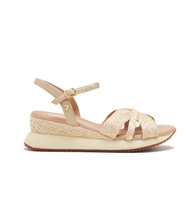 Sandalias con cuña Gioseppo GUILDHALL 74009 en natural para mujer