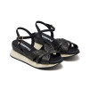 Sandalias con cuña Gioseppo GUILDHALL 74009 en negro para mujer