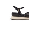 Sandalias con cuña Gioseppo GUILDHALL 74009 en negro para mujer