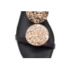 Sandalias planas Gioseppo Trofa 72364 en negro para mujer