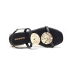 Sandalias planas Gioseppo Trofa 72364 en negro para mujer