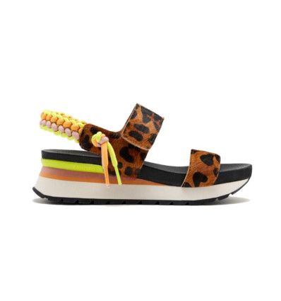 Sandalias deportivas Gioseppo LEVERETT 74954 en leopardo