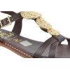 Sandalias planas Oh! My Sandals Edurne 5767 en marrón para mujer