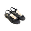 Sandalias planas Oh! My Sandals Edurne 5767 en negro