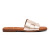 Sandalias planas Oh! My Sandals Alexia 5550 en champán para mujer