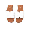 Sandalias planas Oh! My Sandals Alexia 5550 en blanco para mujer