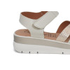 Sandalias con cuña Chamby 912 en beige para mujer