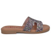 Sandalias planas de pala Tekila 141 en multicolor