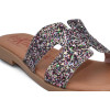 Sandalias planas de pala Tekila 141 en multicolor