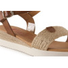 Sandalias con cuña Tekila 1263 en natural para mujer
