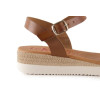 Sandalias con cuña Tekila 1263 en natural para mujer