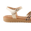 Sandalias planas Tekila 13153 en leopardo para mujer