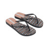 Chanclas de dedo Ipanema Classica Happy XII Fem en negro para mujer