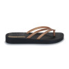 Chanclas de dedo Ipanema Bossa Soft V Fem en negro para mujer