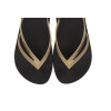 Chanclas de dedo Ipanema Bossa Soft V Fem en negro para mujer