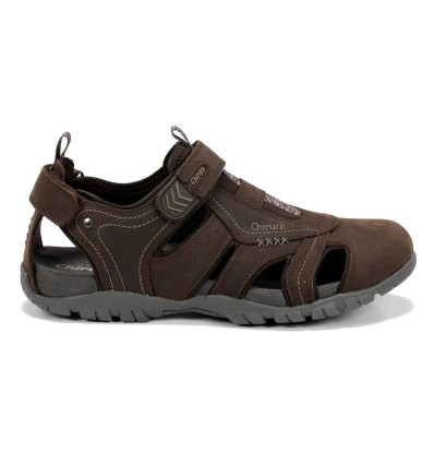 Sandalias cangrejeras Chiruca Brunei 02 en marrón para hombre