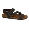 Sandalias planas Inter Bios 9557 en moka para hombre