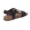 Sandalias planas Inter Bios 9557 en moka para hombre