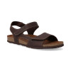 Sandalias Cómodas Inter Bios 9536 en moka para hombre