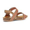 Sandalias planas Interbios 4470 en teja para mujer